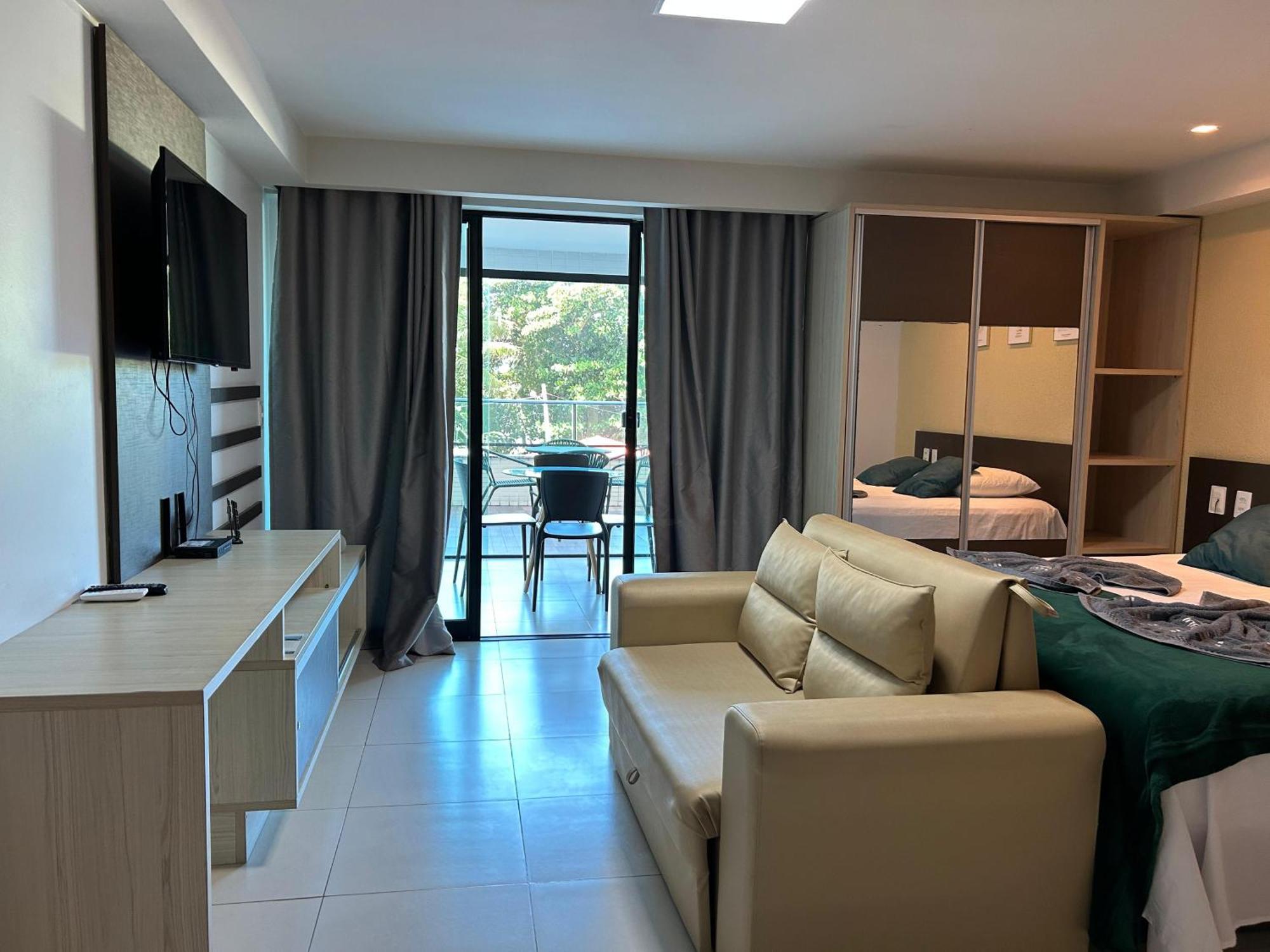 Tabatinga Flat - Beira Mar Apart otel Conde  Dış mekan fotoğraf